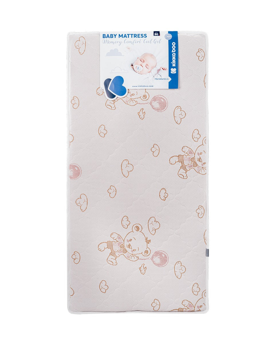 Матрак Memory Comfort Cool gel 70х140х12см Bear Beige - снимка 2