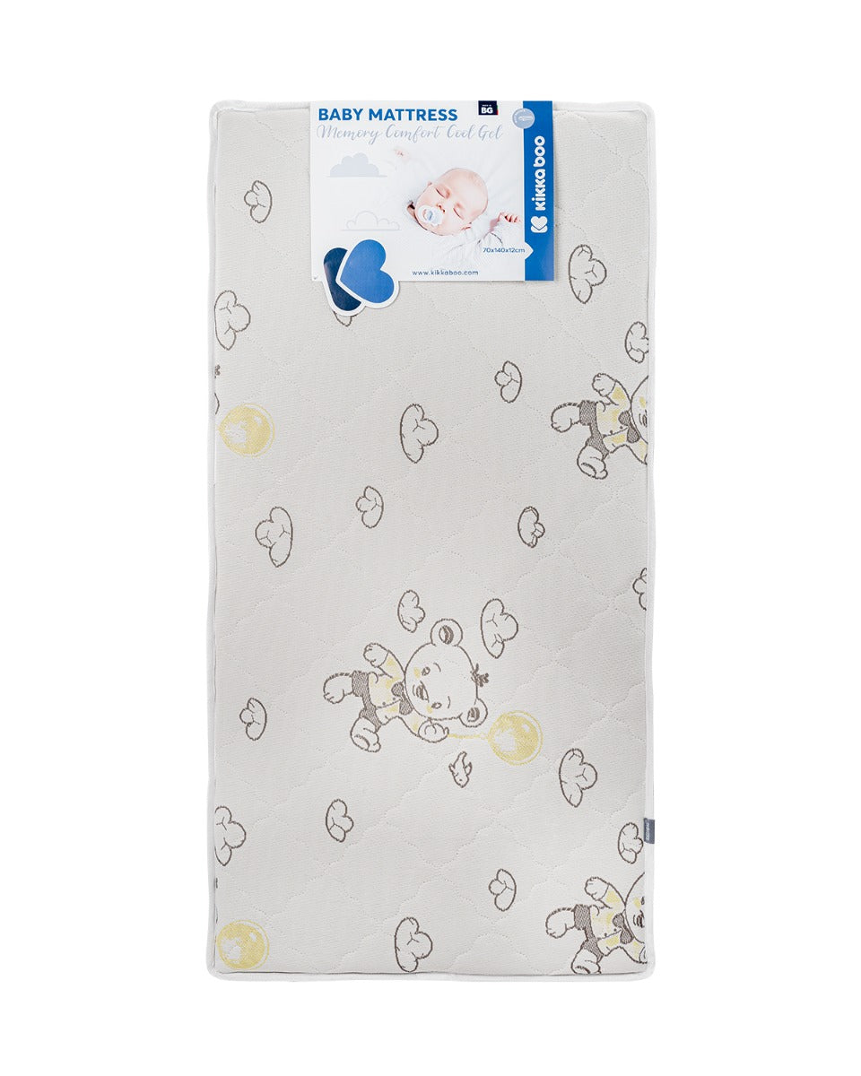 Матрак Memory Comfort Cool gel 70х140х12см Bear Grey - снимка 2