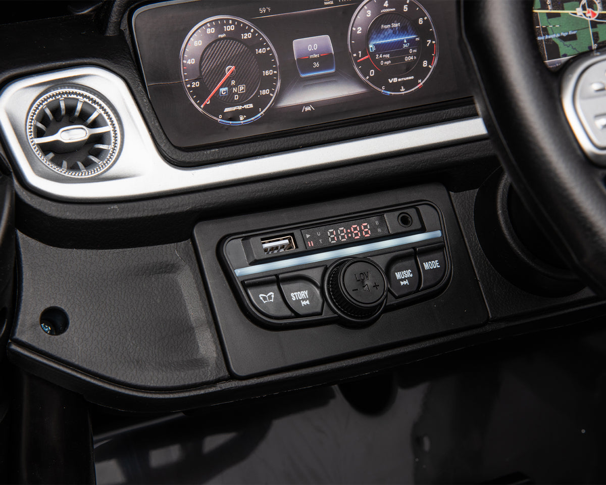Акумулаторна кола Licensed Mercedes Benz AMG G63 4*4 Black - снимка 9