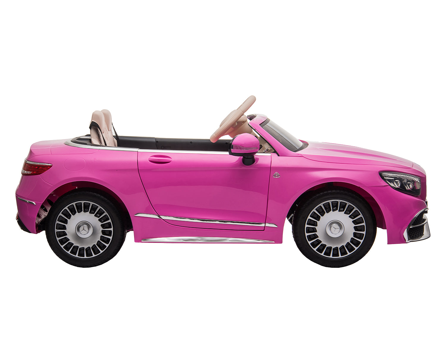 Акумулаторна кола Licensed Mercedes Maybach S650 CABRIOLET Pink - снимка 3
