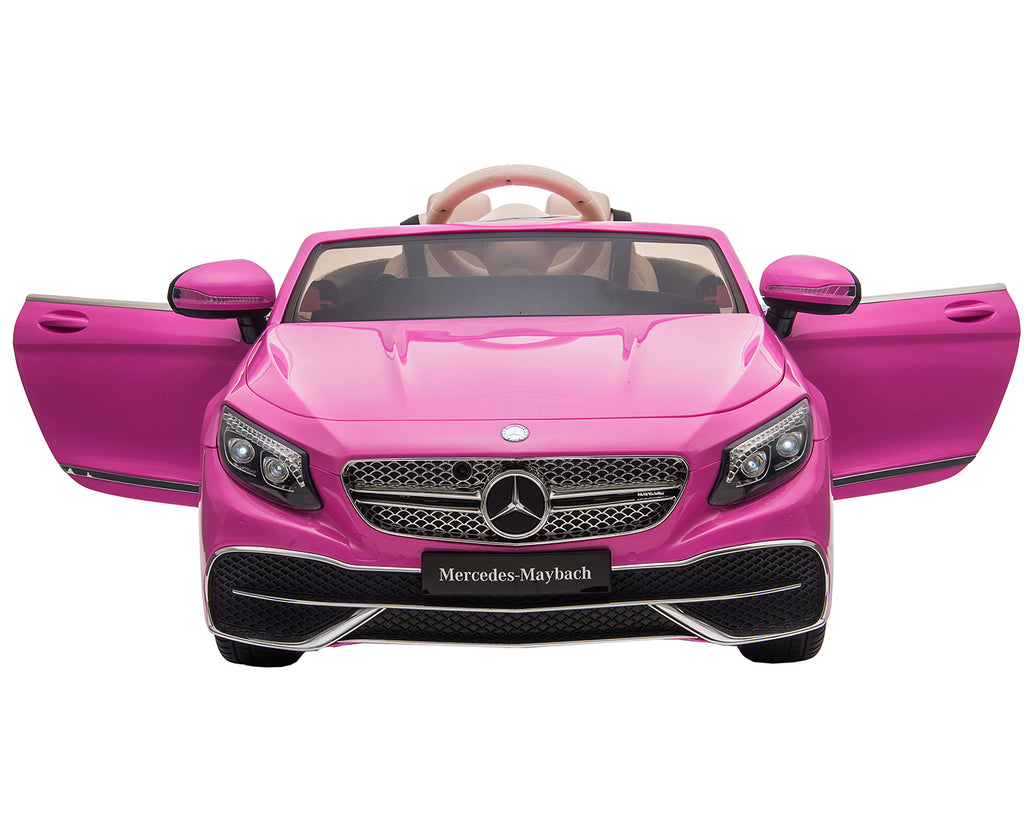 Акумулаторна кола Licensed Mercedes Maybach S650 CABRIOLET Pink - снимка 5