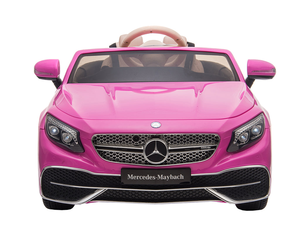 Акумулаторна кола Licensed Mercedes Maybach S650 CABRIOLET Pink - снимка 2