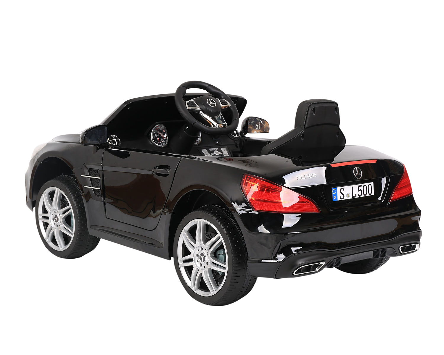 Акумулаторна кола Licensed Mercedes Benz SL500 Black SP - снимка 2