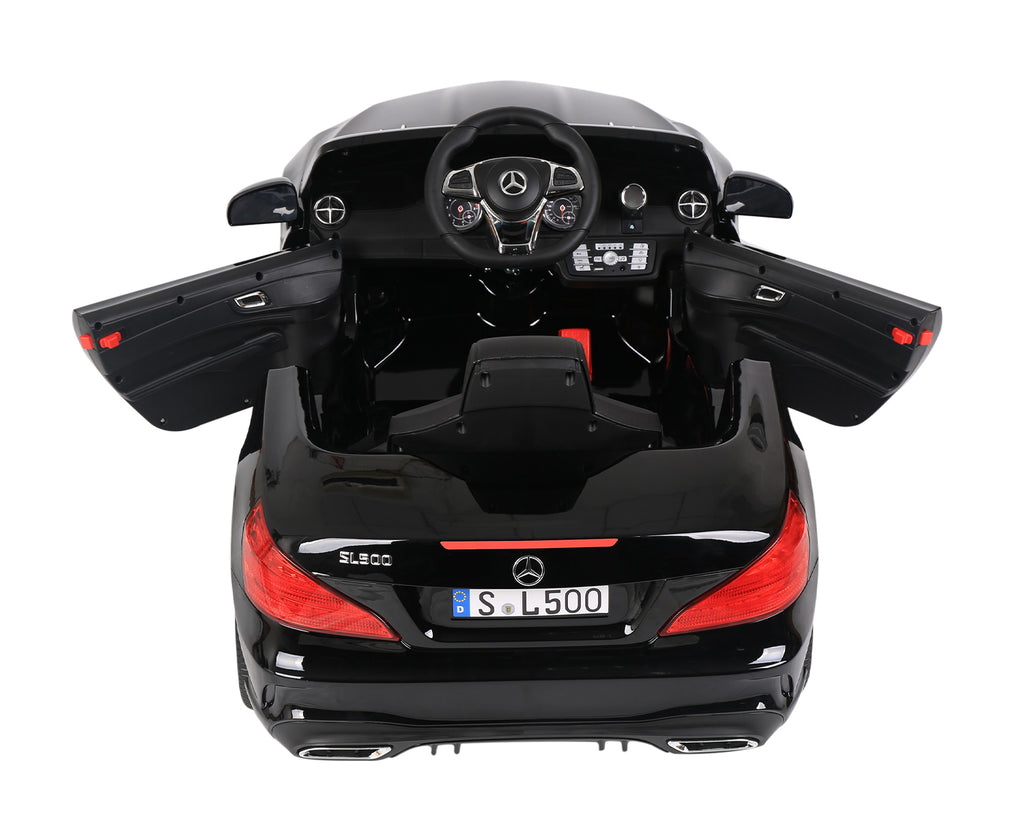 Акумулаторна кола Licensed Mercedes Benz SL500 Black SP - снимка 4