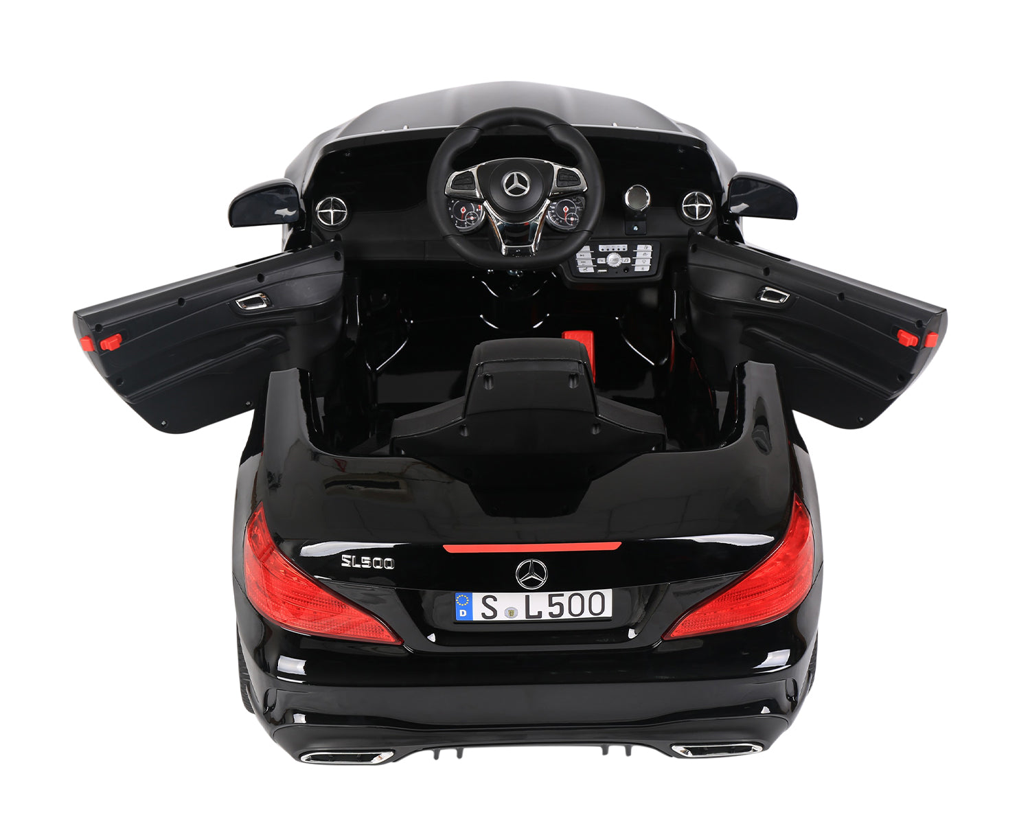 Акумулаторна кола Licensed Mercedes Benz SL500 Black SP - снимка 4
