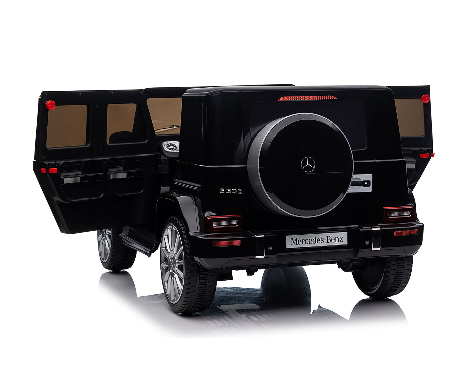 Акумулаторна кола Licensed Mercedes Benz G500 Black + батерия 12V10AH - снимка 9
