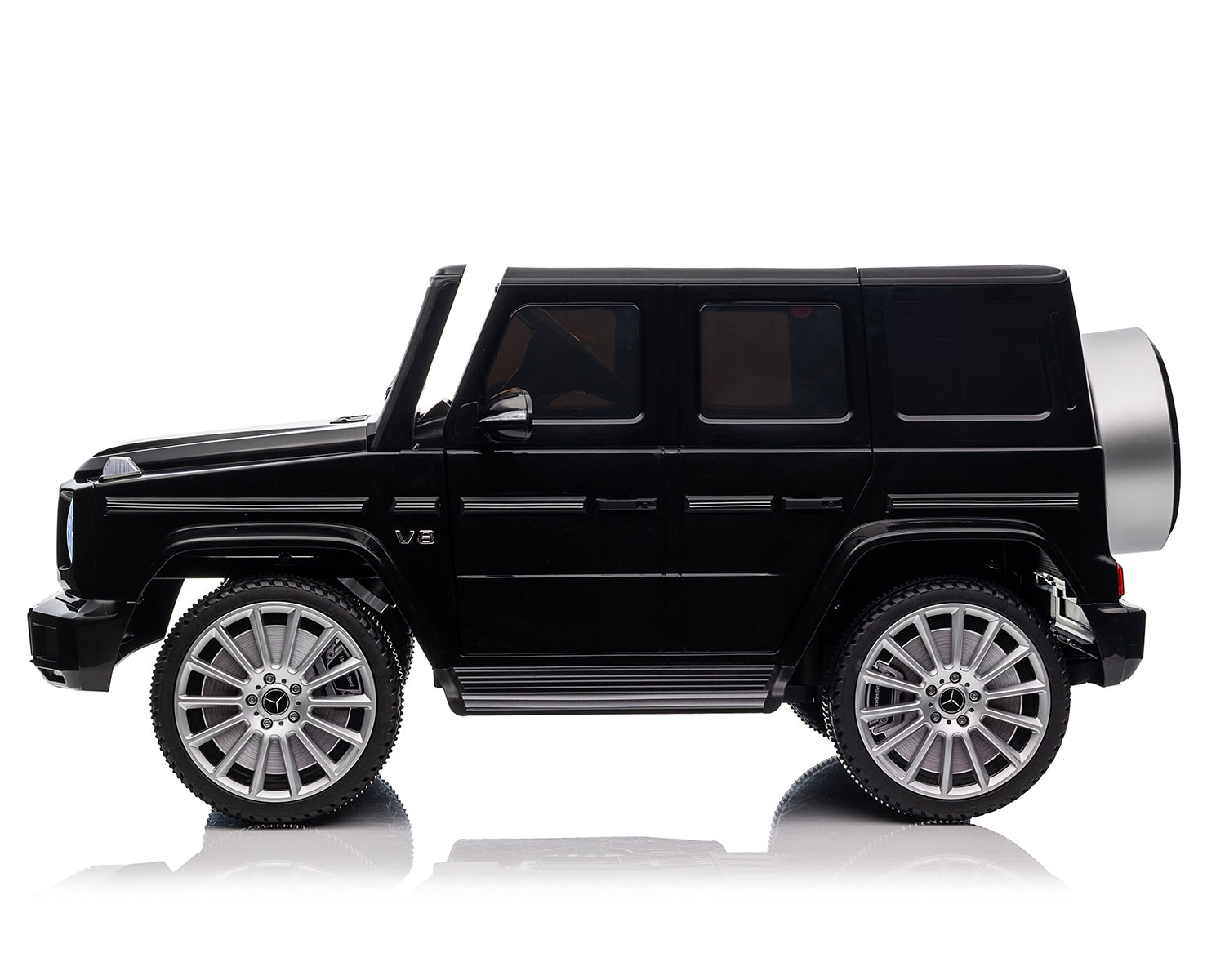Акумулаторна кола Licensed Mercedes Benz G500 Black + батерия 12V10AH - снимка 3