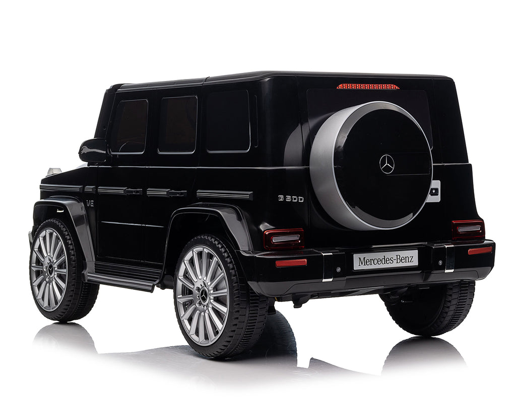 Акумулаторна кола Licensed Mercedes Benz G500 Black + батерия 12V10AH - снимка 4