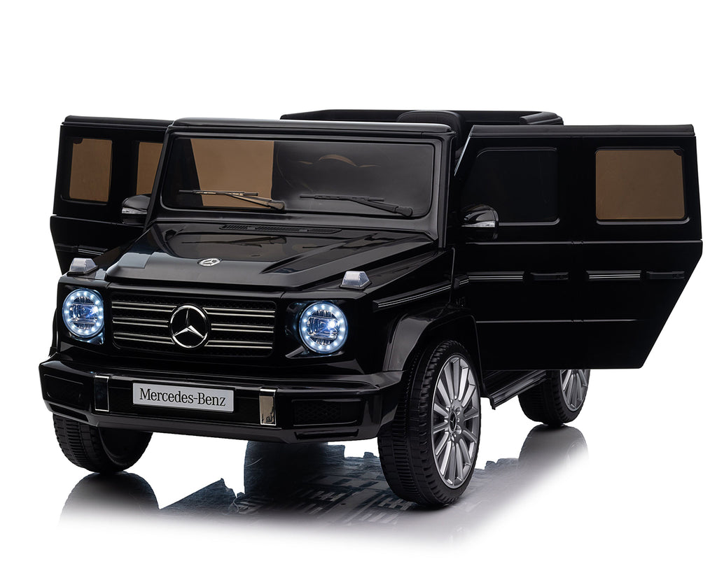 Акумулаторна кола Licensed Mercedes Benz G500 Black + батерия 12V10AH - снимка 6