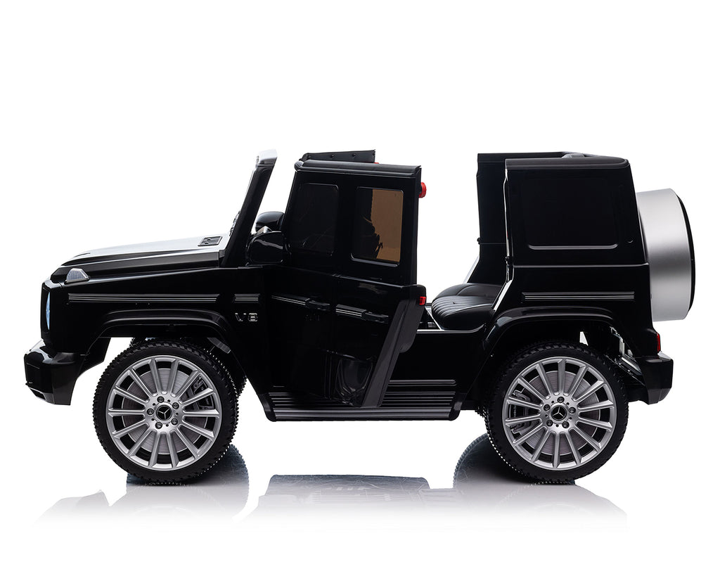 Акумулаторна кола Licensed Mercedes Benz G500 Black + батерия 12V10AH - снимка 8