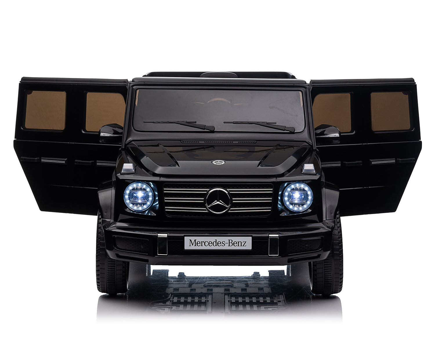 Акумулаторна кола Licensed Mercedes Benz G500 Black + батерия 12V10AH - снимка 7