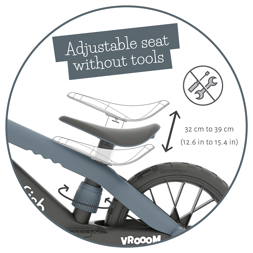 Chillafish BMXie VROOM CPMX05ANT колело за баланс Anthracite - снимка 3