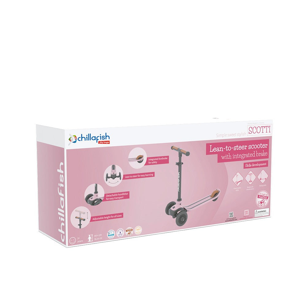 Chillafish Scotti 2 CPSC03CAP тротинетка CAMEO PINK - снимка 7