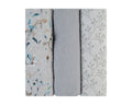 Комплект 3 бр муселинови пелени 75х75 см Dreamy Fields Grey