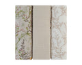 Комплект 3 бр муселинови пелени 75х75 см Secret Garden Beige | Kikkaboo