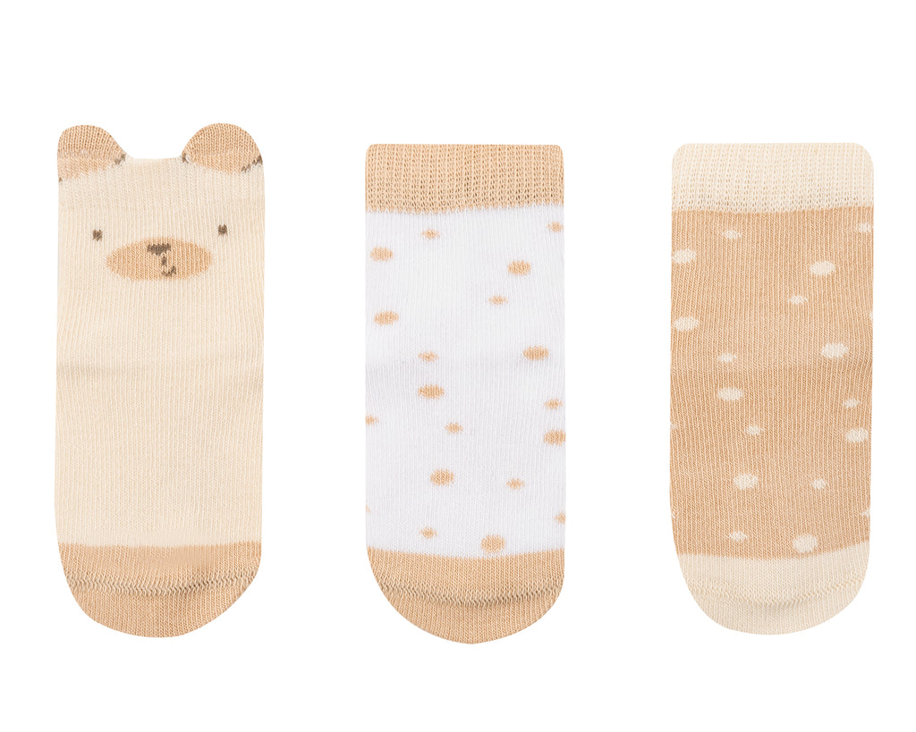 Бебешки чорапи с 3D уши My Teddy 2-3г - снимка 2