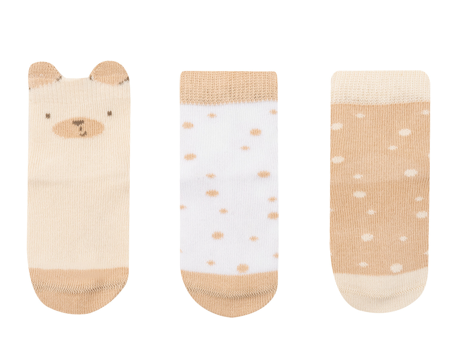Бебешки чорапи с 3D уши My Teddy 2-3г - снимка 2