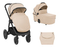 Комбинирана количка 2в1 с кош за новородено Naya Beige | Kikkaboo