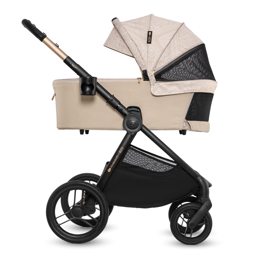 KinderKraft бебешка количка 2в1 NEA 2.0 BIZUU WHISPER DUNE - снимка 2