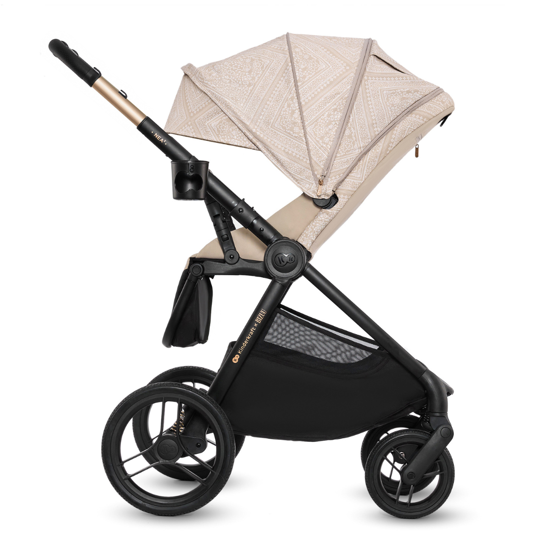KinderKraft бебешка количка 2в1 NEA 2.0 BIZUU WHISPER DUNE - снимка 6