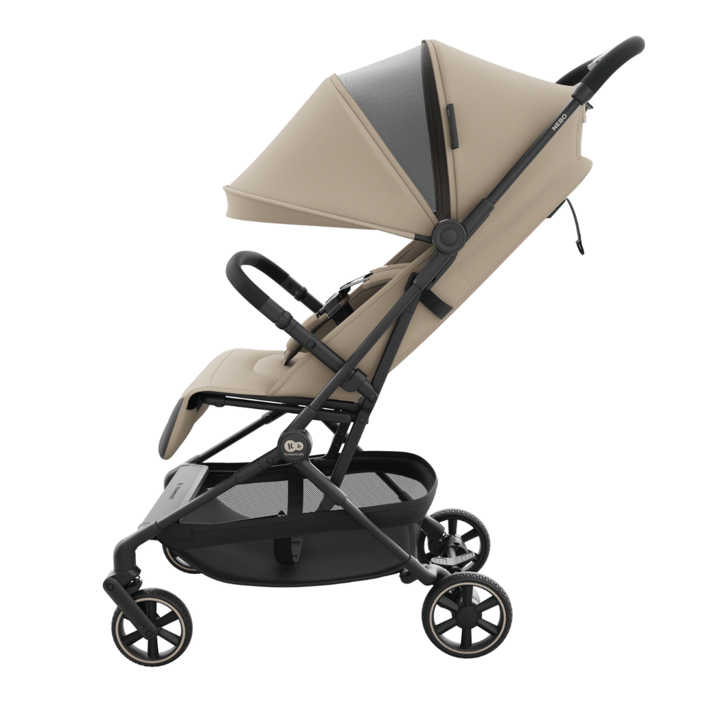Kinderkraft NEBO бебешка количка SOFT BEIGE - снимка 2