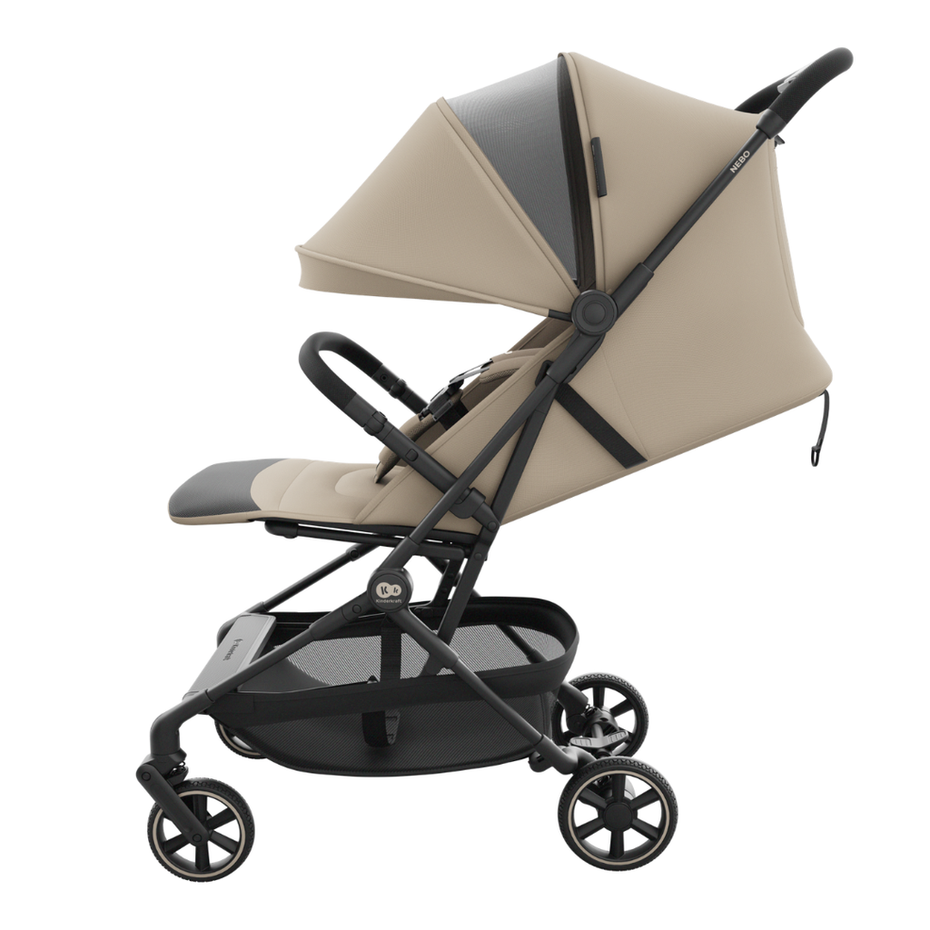 Kinderkraft NEBO бебешка количка SOFT BEIGE - снимка 4