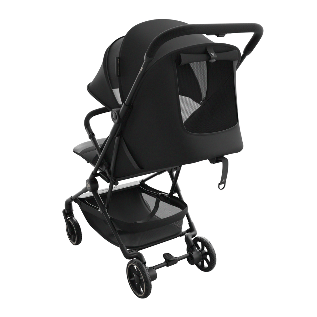 Kinderkraft NEBO бебешка количка MIDNIGHT BLACK - снимка 10