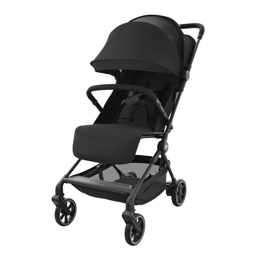 Kinderkraft NEBO бебешка количка MIDNIGHT BLACK