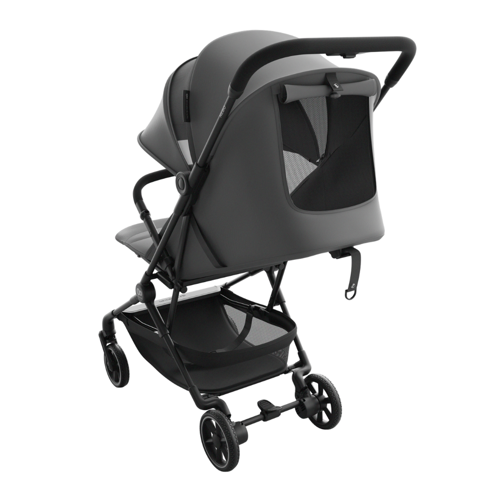 Kinderkraft NEBO бебешка количка PLATINUM GRAY - снимка 3