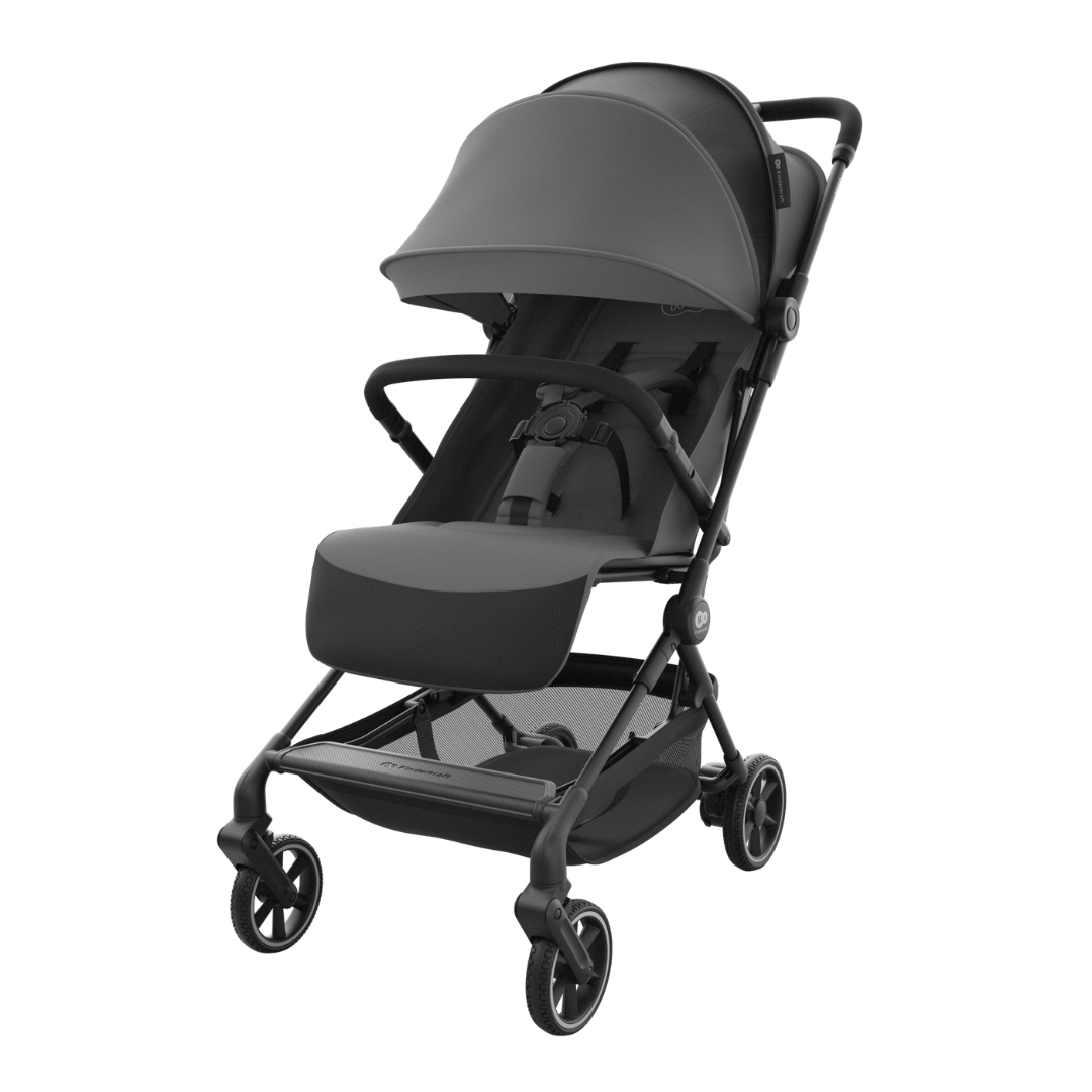 Kinderkraft NEBO бебешка количка PLATINUM GRAY - снимка 7