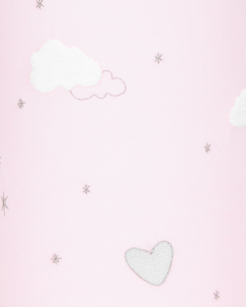 Нощна лампа с бродерия Dream Big Pink - снимка 2
