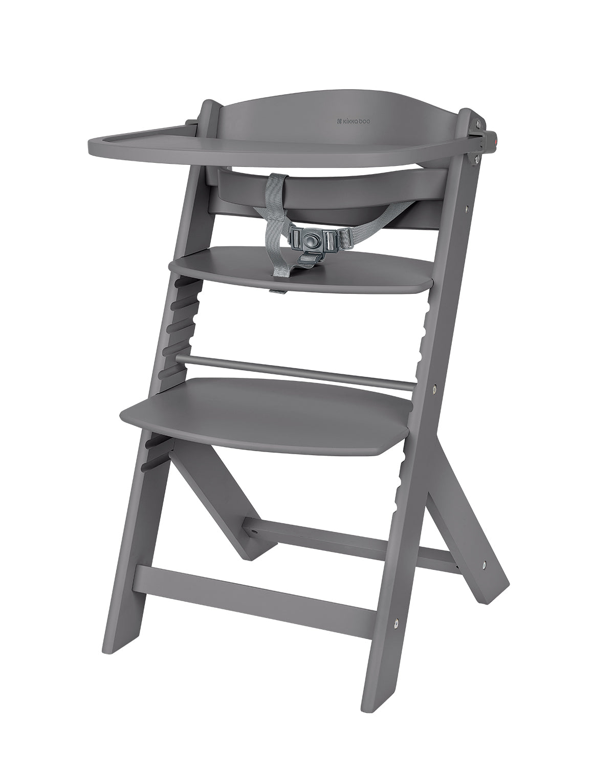 Дървен стол за храненe Nordy Dark Grey
