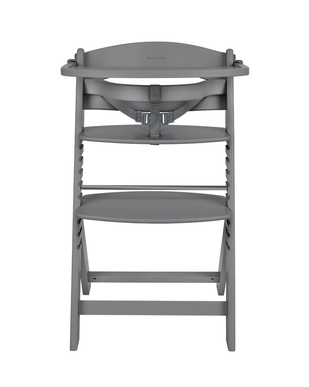 Дървен стол за храненe Nordy Dark Grey - снимка 6