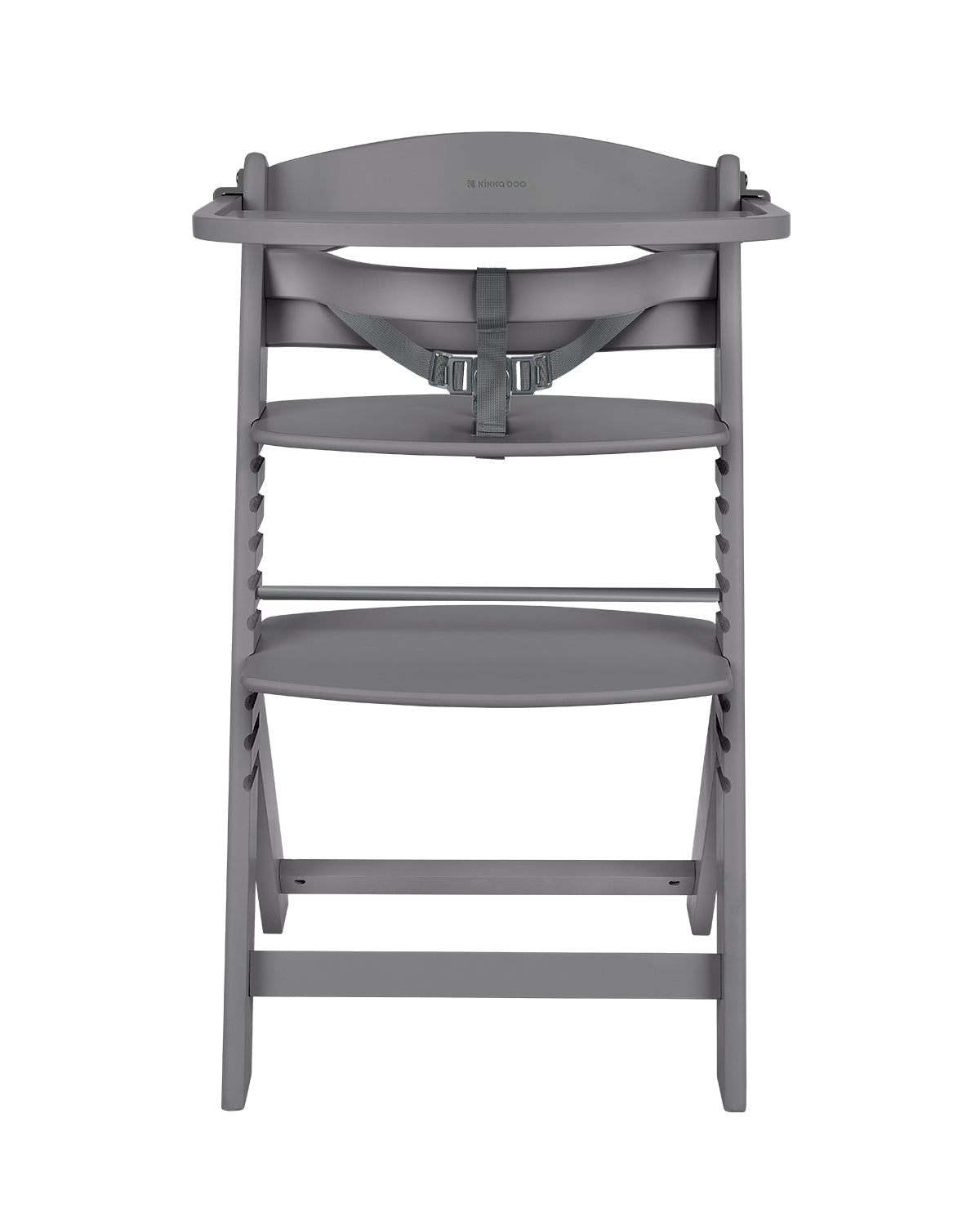 Дървен стол за храненe Nordy Dark Grey - снимка 6