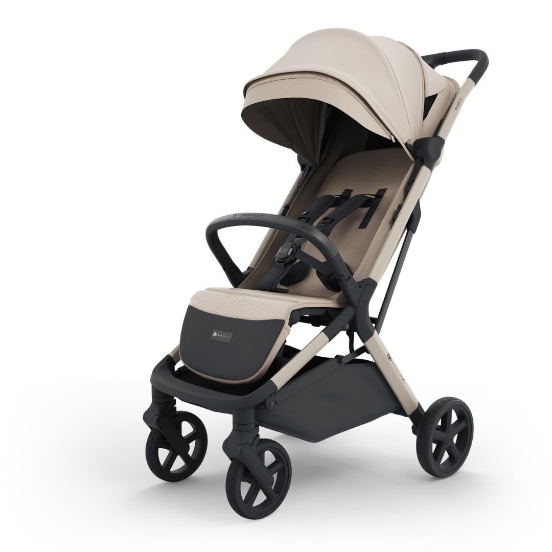 Kinderkraft NUBI 3 бебешка количка SAND BEIGE - снимка 4