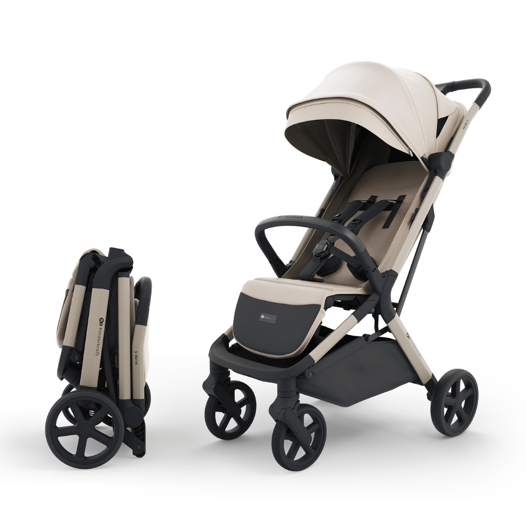 Kinderkraft NUBI 3 бебешка количка SAND BEIGE