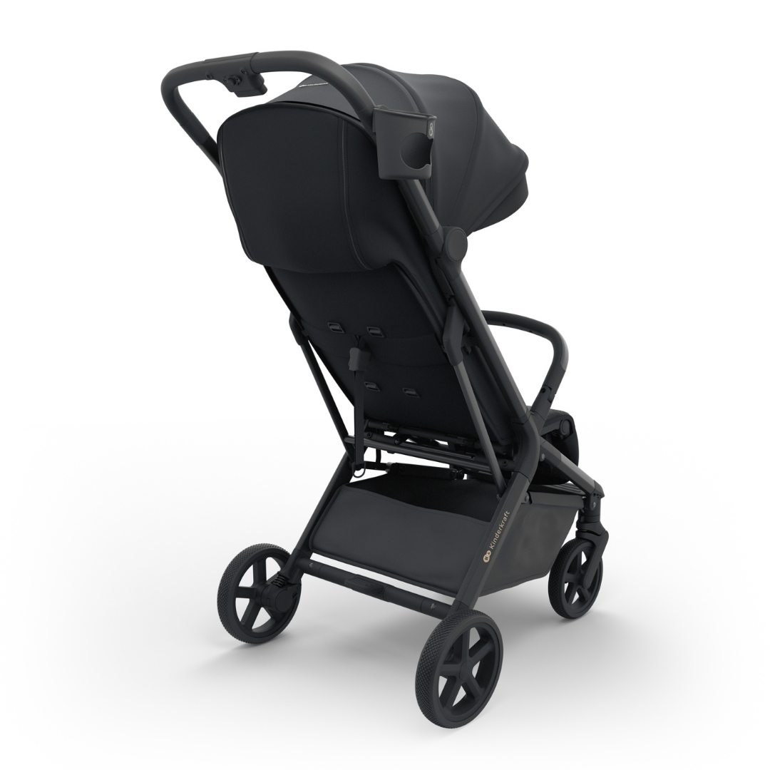 Kinderkraft NUBI 3 бебешка количка MIDNIGHT BLACK - снимка 8