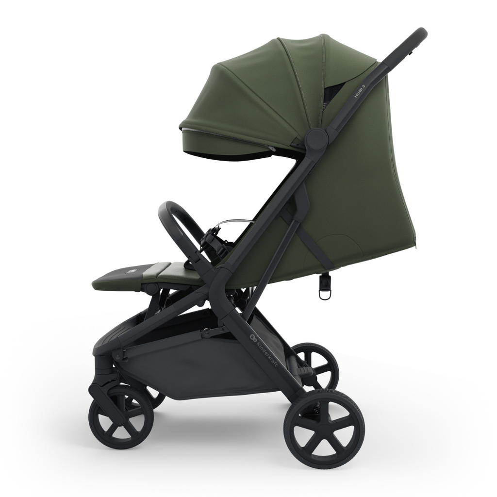 Kinderkraft NUBI 3 бебешка количка MYSTIC GREEN - снимка 8