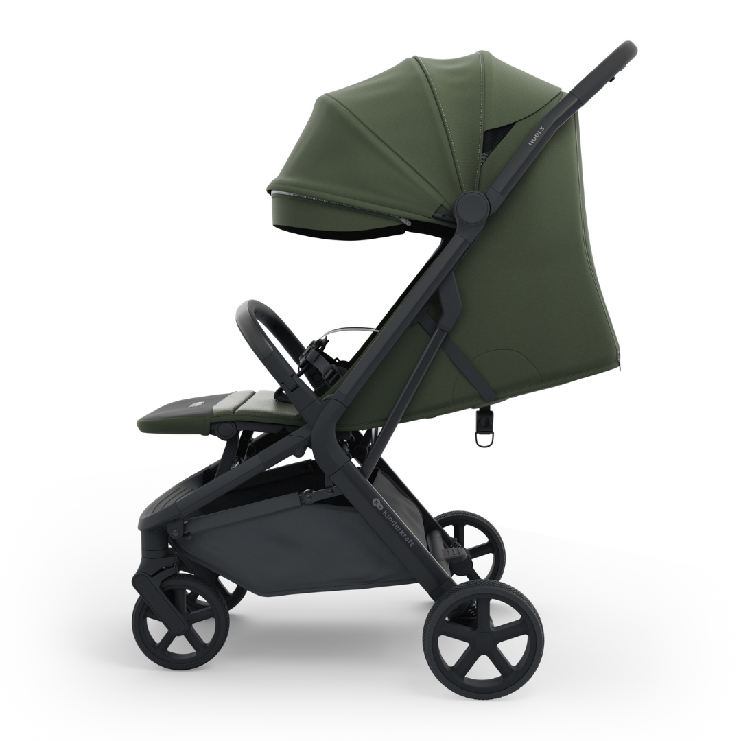 Kinderkraft NUBI 3 бебешка количка MYSTIC GREEN - снимка 8