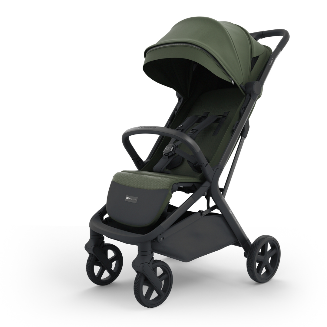 Kinderkraft NUBI 3 бебешка количка MYSTIC GREEN - снимка 7