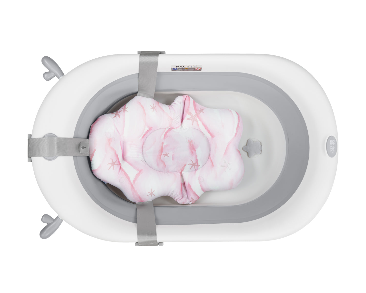 Мека подложка за вана Nubo Starfish Pink - снимка 3