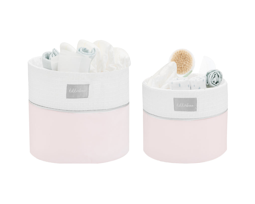 Комплект кош за аксесоари 2 бр - 22см и 18см Dream Big Pink - снимка 2