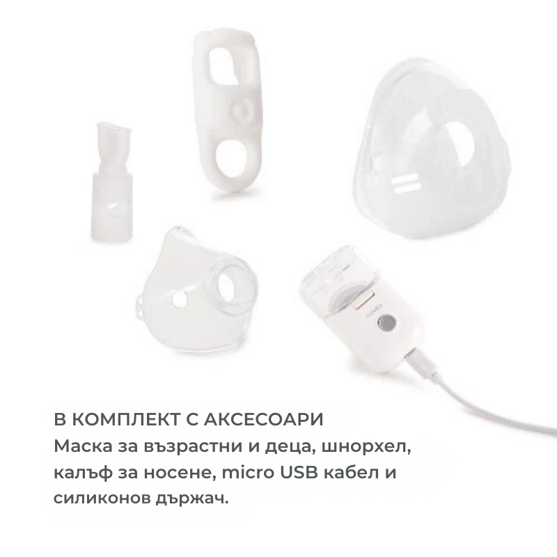 5078 Nuvita преносим MESH инхалатор - снимка 4