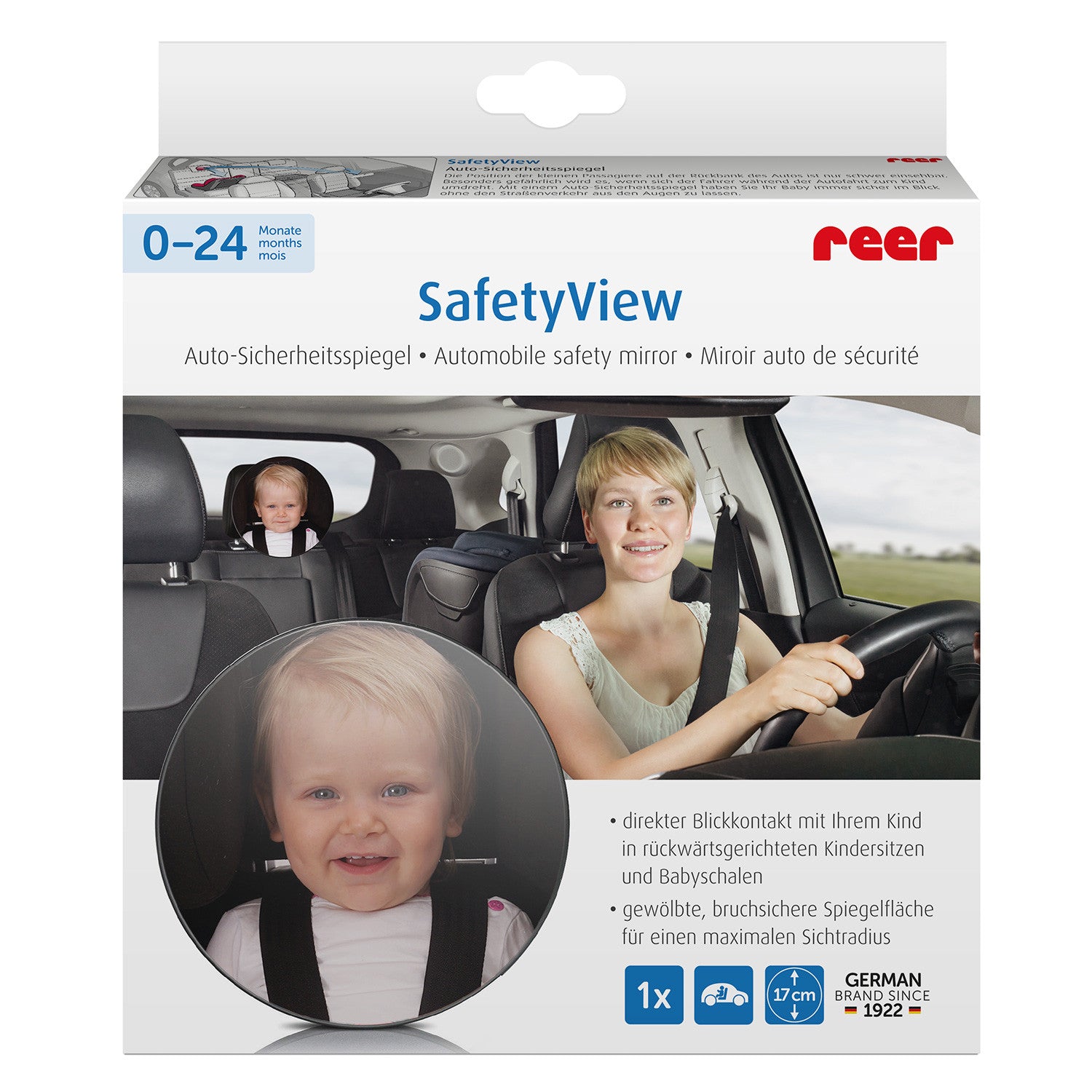 8601 Reer огледало за обратно виждане safetyview - снимка 3