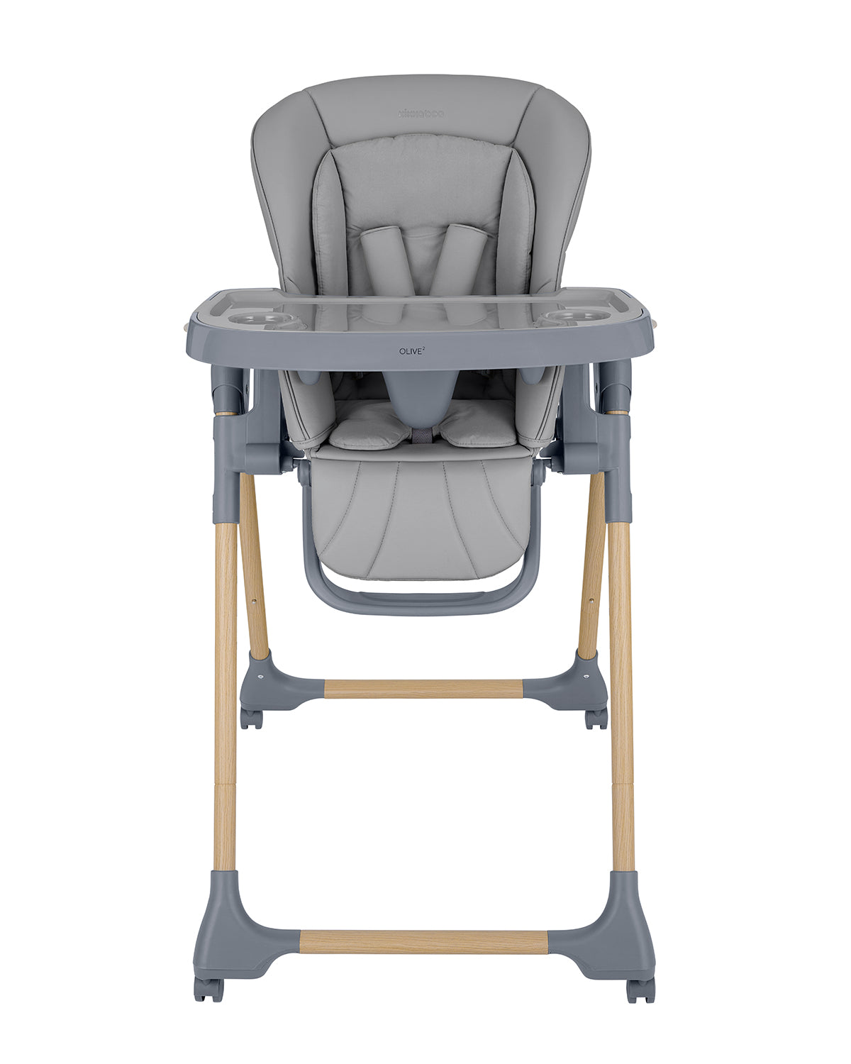 Стол за хранене Olive 2 Grey - снимка 2