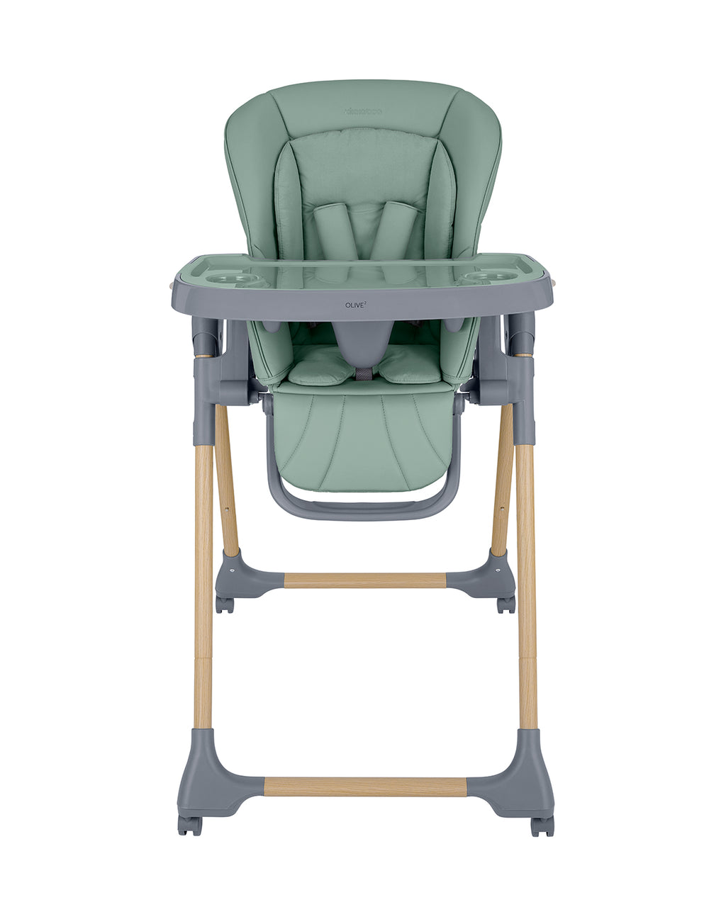 Стол за хранене Olive 2 Mint - снимка 2