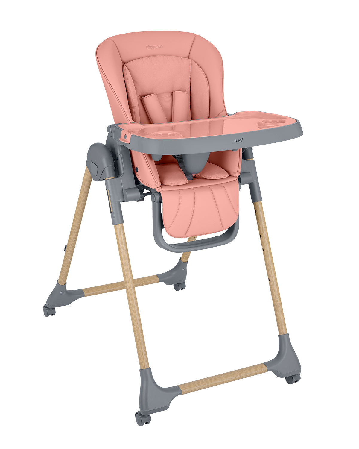 Стол за хранене Olive 2 Pink | Kikkaboo