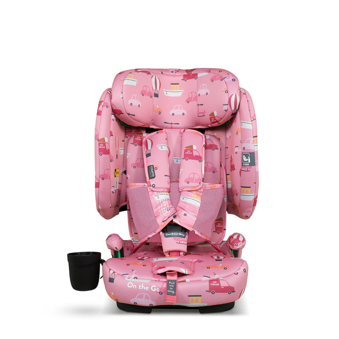 Cosatto CT5923 On The Go I-Size столче за кола ITCHY FEET ROSY - снимка 9