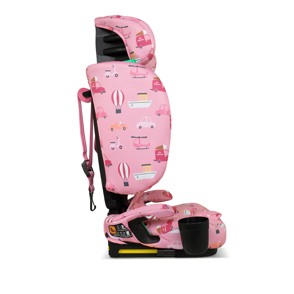 Cosatto CT5923 On The Go I-Size столче за кола ITCHY FEET ROSY - снимка 7