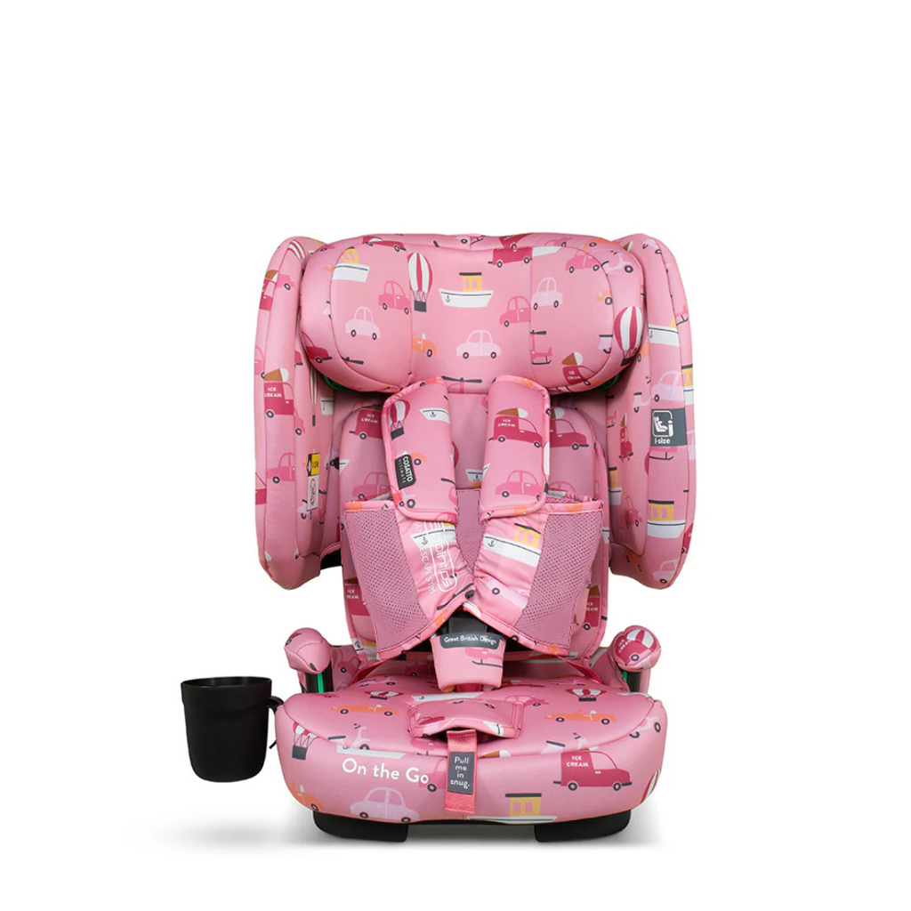 Cosatto CT5923 On The Go I-Size столче за кола ITCHY FEET ROSY - снимка 4